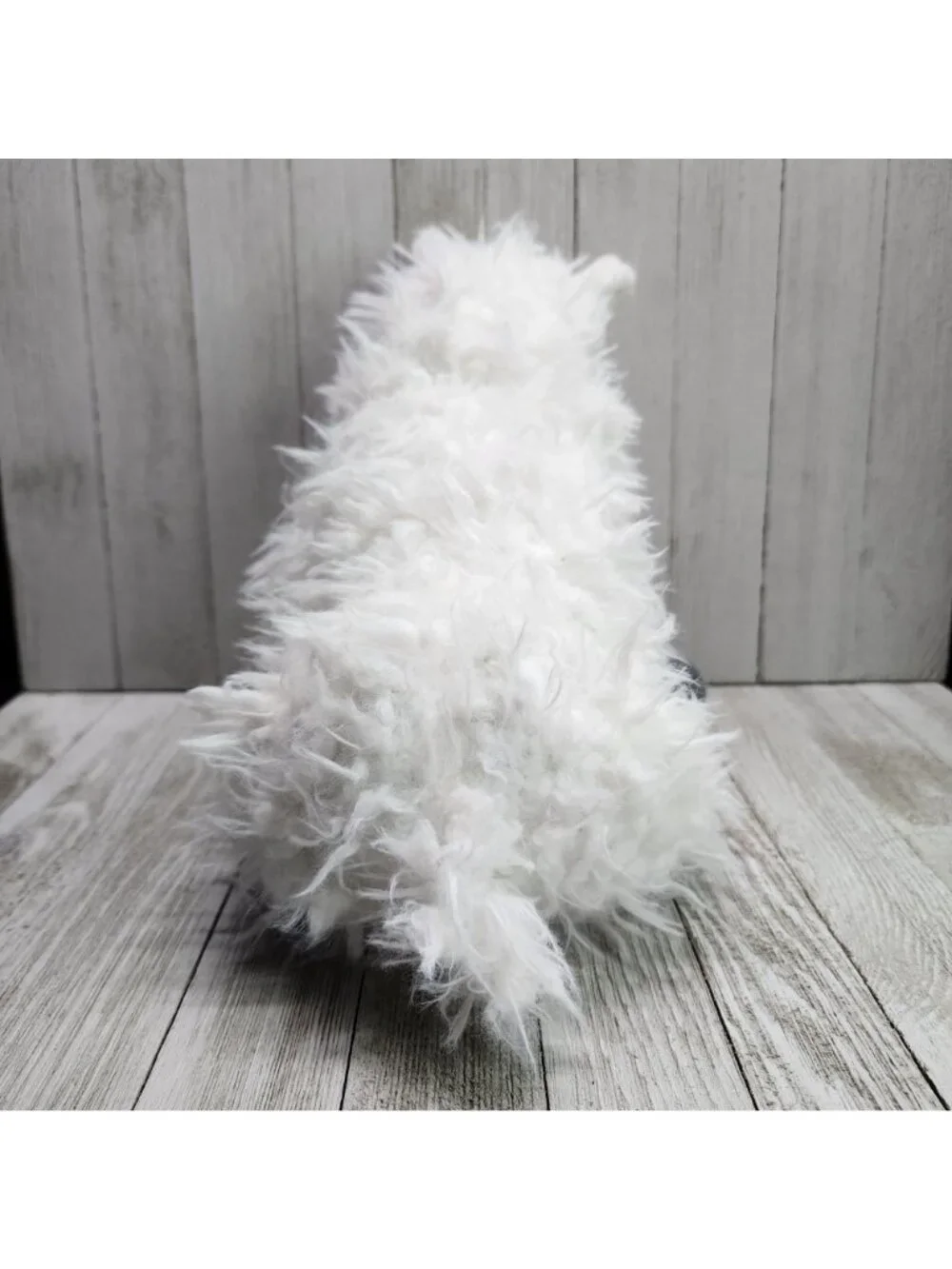 Wild Republic Sitting Llama Plush White Stuffed Animal Soft Toy 9'' Tall